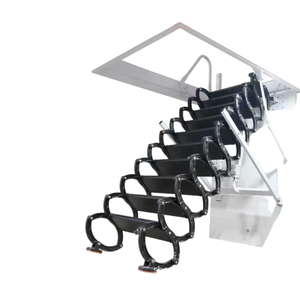 <span class=keywords><strong>Escalier</strong></span> télescopique pour grenier, <span class=keywords><strong>escalier</strong></span> escamotable automatique pour intérieur, échelle escamotable invisible - Product Image 4
