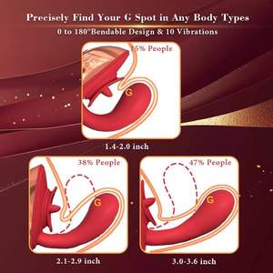Women's G Spot <b>Vibrator</b> & Clitoral Stimulator 100% Waterproof Real Sex Feel Adult Sex Toys - Product Image 4