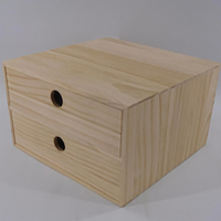 Caja de Madera para Cajones, Organizador de Escritorio de Madera