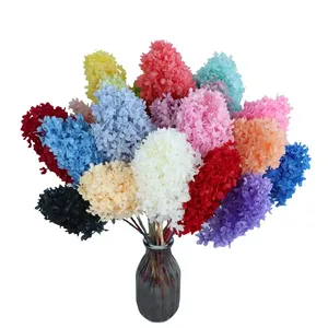 วัสดุ DIY ดอกไฮเดรนเยียอันนาสดชื่นแบบคงสภาพพร้อมกิ่ง - Product Image 1