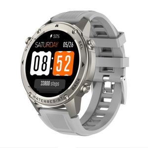 Montre connectée CE FCC RoHS 2024 pour hommes, montre connectée de sport de plein air, étanche 5ATM, GPS intégré, suivi de trajectoire hors ligne, baromètre - Product Image 3
