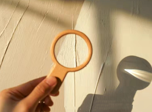 लकड़ी के हाथ में ताल बच्चों खिलौना आवर्धक कांच - Product Image 3