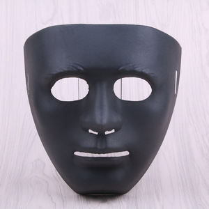Máscara Facial Completa <span class=keywords><strong>de</strong></span> Hip-Hop B-Boy <span class=keywords><strong>para</strong></span> <span class=keywords><strong>Halloween</strong></span>, <span class=keywords><strong>para</strong></span> <span class=keywords><strong>Hombres</strong></span> y Niños, Material Plástico, Máscara DIY <span class=keywords><strong>para</strong></span> Fiesta <span class=keywords><strong>de</strong></span> Baile - Product Image 3