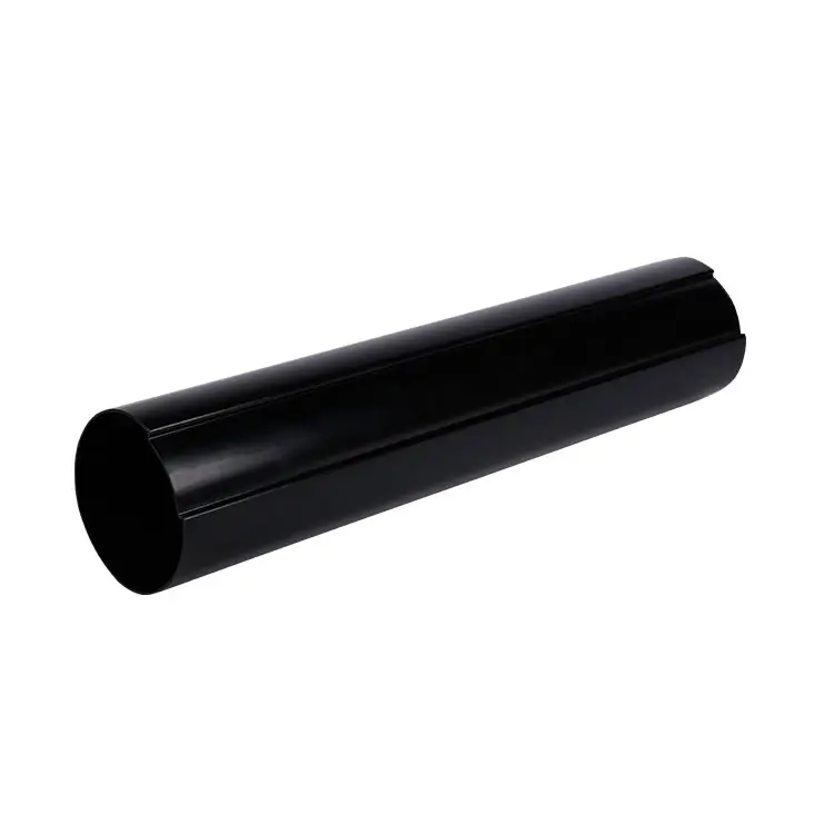 Tubo redondo de plástico negro para cualquier tamaño, personalizado, varios perfiles, ABS, PP, PC, PVC