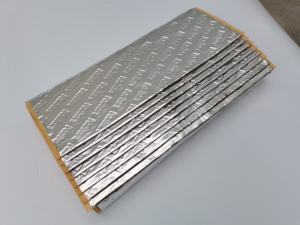 Fabrication professionnelle OEM de tapis d'<span class=keywords><strong>insonorisation</strong></span> et d'isolation phonique pour voitures en caoutchouc Alubutyl écologique - Product Image 2