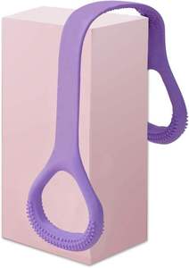 Fascia Elastica Fitness a Forma di 8 <span class=keywords><strong>con</strong></span> Maniglie per Allenamento di <span class=keywords><strong>Braccia</strong></span> e Schiena, Corde Elastiche per Fisioterapia, Yoga, Pilates e Stretching - Product Image 3