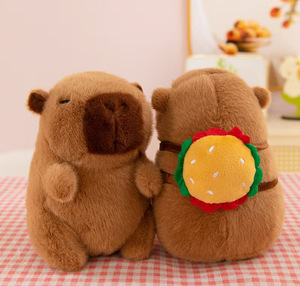 Peluches Capybara pour machine à griffes, poupées en peluche, poupées en tissu, vente en gros d'usine - Product Image 2