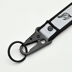 Llavero de Metal al por Mayor para <span class=keywords><strong>Coche</strong></span>, Llavero con Logotipo Personalizado, Llaveros Reflectantes de <span class=keywords><strong>Tela</strong></span> - Product Image 4