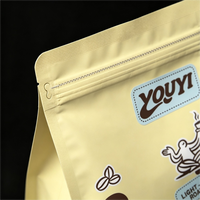 YOUYI Emballage personnalisé pour café en sachet stand-up avec feuille d'aluminium de qualité alimentaire pour 1 kg de grains de café en vrac