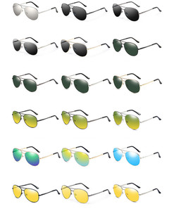Custom Logo 2026 Fashion TAC Lenses Alloy Frame <b>Sun</b> Glasses Mirror Lens <b>Shades</b> UV400 Polarized Pilot Sunglasses for Men Women - Product Image 6