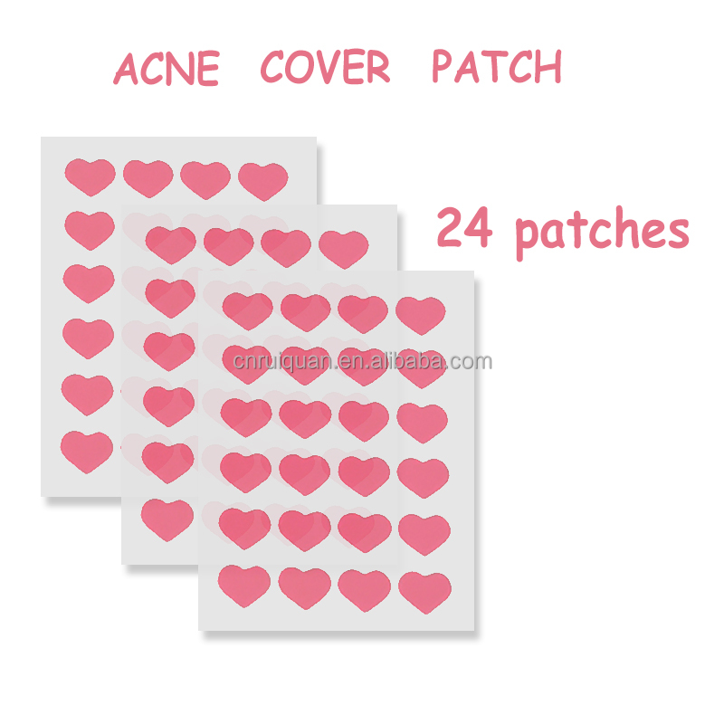 Invisible Hydrocolloid Acne Patches for Face