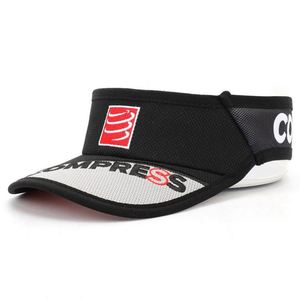 New Arrival Cool Stylish Men Adult Size Moisture Wicking Quick Dry <b>Sunscreen</b> Hat Embroidery Sports Sun Visor Hat - Product Image 1