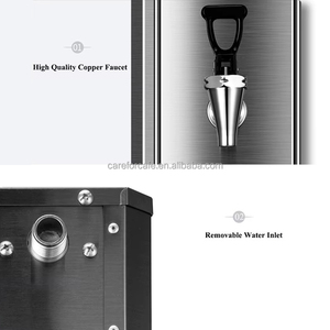 ตู้กดน้ำร้อนน้ำเย็นสแตนเลสสำหรับธุรกิจจัดเลี้ยง แบบตั้งพื้น - Product Image 3