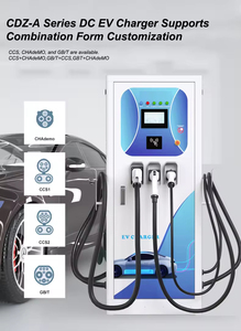 เครื่องชาร์จรถยนต์ไฟฟ้าแบบเร็ว 120 กิโลวัตต์ ได้รับการรับรองมาตรฐาน CE ติดตั้งบนพื้น รุ่น C - ระดับมืออาชีพ - Product Image 3
