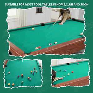Feutre de table de <span class=keywords><strong>billard</strong></span> à vitesse rapide en laine 80% de qualité supérieure en <span class=keywords><strong>vert</strong></span> pour 8FT et 9FT pour les joueurs de <span class=keywords><strong>billard</strong></span> et de <span class=keywords><strong>billard</strong></span> - Product Image 6