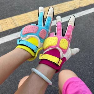 Gants de moto d'été pour femmes, respirants, pour le cyclisme en plein air, gants de moto à doigts entiers, compatibles avec les écrans tactiles, pour scooter, Guantes pour femmes - Product Image 2
