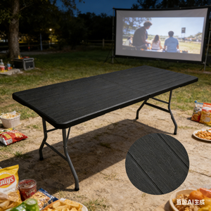 <span class=keywords><strong>โต๊ะ</strong></span><span class=keywords><strong>เก้าอี้</strong></span>พับได้รูปสี่เหลี่ยมผืนผ้า สะดวกสบายสำหรับงานปิ้งย่าง ปิกนิก และเทศกาลต่างๆ - Product Image 2