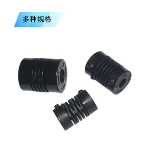 Accouplement flexible en plastique PA66, alésage 10 mm, pour encodeur série E6B2 - Product Image 1