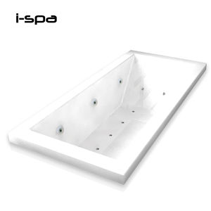 Bañera Acrílica Moderna Independiente Quatro con Hidromasaje - Product Image 1