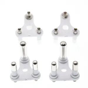 CHEAP PRICES INDIA PLUG INSERT HOLLOW PINS white