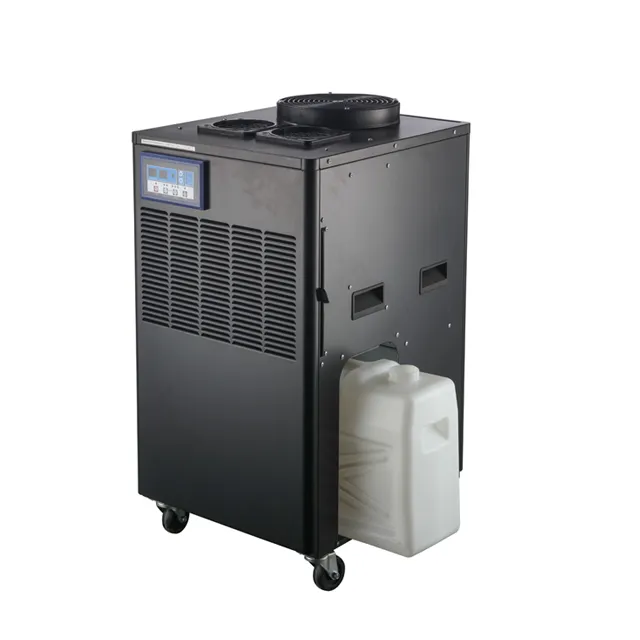 Refroidisseur d'air industriel mobile d'armoire extérieure de haute qualité de 13 000BTU climatiseur multiple autoportant avec conduit de ventilation