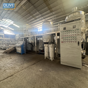 Machine de raffinage d'huiles végétales comestibles pour huiles de cuisson de noix de coco, colza, soja, arachide, moutarde, palme, tournesol par procédé physique - Product Image 1