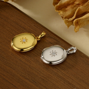 925 кулон в виде звезды из стерлингового серебра с цирконием - Product Image 4