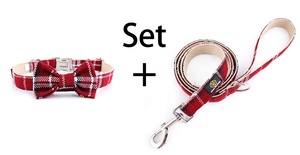 Natürlicher Hanf Umwelt freundliches Bio-Hunde halsband aus reiner Baumwolle Verstellbares, individuelles Hunde halsband und Leinen-Set - Product Image 3