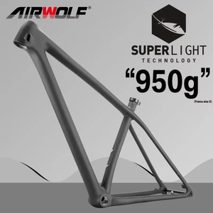 Gran oferta Marco de bicicleta MTB ultraligero 148*12 freno de disco bicicleta <span class=keywords><strong>Airwolf</strong></span> T1100 Marco de bicicleta de carbono se adapta a ruedas de 29" - Product Image 2