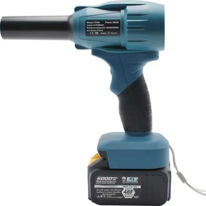 Souffleur électrique industriel sans fil <span class=keywords><strong>18V</strong></span>, batteries 380W, outils électriques, ventilateur haute vitesse : élimination de la poussière par projection d'eau - Product Image 1