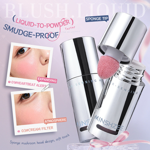 Nuovi Arrivi: Blush Liquido Minerale Naturale Illuminante e Riparatore, Stick Multicolore con Finitura Opaca e Protezione <span class=keywords><strong>Solare</strong></span> Professionale - Product Image 1