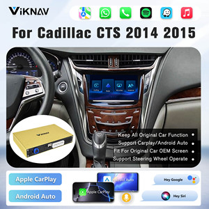 Decodificador Inalámbrico Carplay Android Auto para Sistema Linux, para Cadillac CTS 2014-2015, Interfaz de Actualización que Conserva la Pantalla OEM - Product Image 2