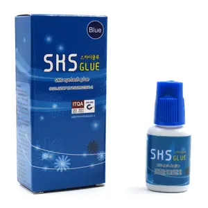 SKS Glu kirpik tutkal 3 saniye hızlı kuru kore kirpik uzatma 10g Salon malzemeleri SHS mavi