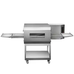 pizza baking oven 18/15/1412 inch gas electric impingement single or double conveyor belt pizza oven automatic pizza tunnel oven