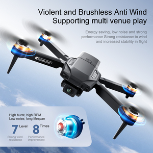 Cấu Hình Cao F198 Không Chổi Than FPV <span class=keywords><strong>Drone</strong></span> 4K <span class=keywords><strong>HD</strong></span> Dual Camera Chiều Cao Giữ Có Thể Gập Lại RC Quadrotor Mini Từ Xa Đồ Chơi Quà Tặng Cho Người Lớn - Product Image 5