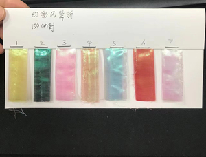 Tela de Organza Metálica con Pliegues de Acordeón, Decorativa y de Diseño RTS - Product Image 6