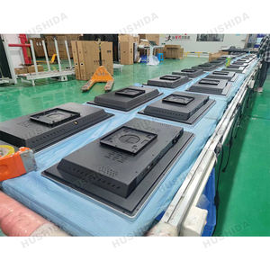 HUSHIDA แผงหน้าจอ LCD แบบโต้ตอบ,จอแสดงผลข้อมูลดิจิตอลแบบตั้งพื้นขนาด21.5 32 43 <span class=keywords><strong>55</strong></span>นิ้วคีออสก์หน้าจอสัมผัสคอมพิวเตอร์เครื่องเดียว - Product Image 5