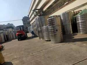 Tanque de água pura de aço inoxidável 304, 2000 litros, tanque de água portátil de armazenamento - Product Image 5