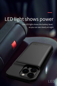 2025 Sản Phẩm Mới 2 Trong 1 Ngân Hàng Điện Cầm Tay Điện Thoại Trường Hợp Sao Lưu Cho Iphone 12 13 14 15 <span class=keywords><strong>Pro</strong></span> Max Pin Trường Hợp Pin Sao Lưu Bìa - Product Image 4