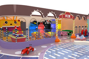 Parque de Atracciones de Diseño Moderno, Piscina de Pelotas Grande, Equipos de Parque de Diversiones, Equipos de Juego, Parques Infantiles Interiores para Niños - Product Image 5