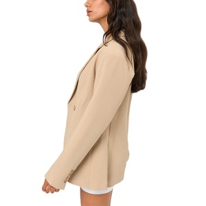 Venta <span class=keywords><strong>al</strong></span> por mayor <span class=keywords><strong>de</strong></span> moda elegante señoras Oficina Abrigo Mujeres Traje a medida personalizado <span class=keywords><strong>de</strong></span> manga larga blazer para las mujeres - Product Image 4
