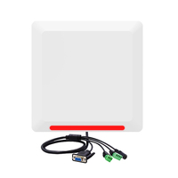 Longue portée 15m RFID lecteur UHF intégré antenne 12dbi logistique gestion d'entrepôt prend en charge RS232 Wiegand 860-960MHz