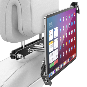 Flexible Multi-angle Car Back Seat Holder Android <b>Tablet</b> Pc Bus Taxi Headrest Mount Car Advertising <b>Stand</b> - Product Image 1