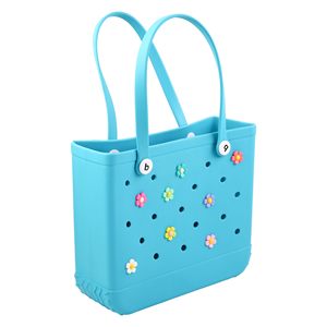Flower Charm Accessory for Bogg Bags and Simply Southern <b>Totes</b>, Decorative Accessories to Customize Your Beach <b>Tote</b> Bag - Product Image 6