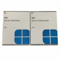 Windows Server 2025 Datacenter 64 bits USB BOX Clé de licence OEM Activation en ligne Système d'exploitation Internet 16/24 cœurs Haute Qualité