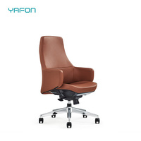 Chaise de bureau en cuir PU de direction à prix d'usine, mobilier de bureau, chaise en cuir