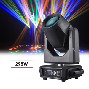 295W tête mobile lumière Sharpy <span class=keywords><strong>Lyre</strong></span> faisceau avec 10r 12r 14r Double prismes 15Gobos DMX512 équipement de scène pour mariage Concert Disco - Product Image 1