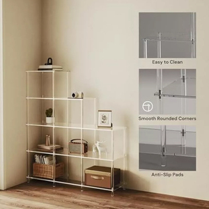 ชั้นหนังสืออะคริลิคแนวนอน5ชั้นชั้นชั้นหนังสือ9ชั้น - Product Image 3