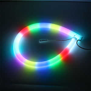 SHIJI D33 360 Degrés SMD5050 Tube Éclairage DC24V RGB Étanche IP66 Silicium Flex Bande Corde LED Néon Lumière - Product Image 1