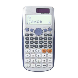 2nd Generation Digital Scientific Calculator <b>Calendar</b> Function 12-Digit Display Colorful Logo Desktop Design Solar Battery - Product Image 2